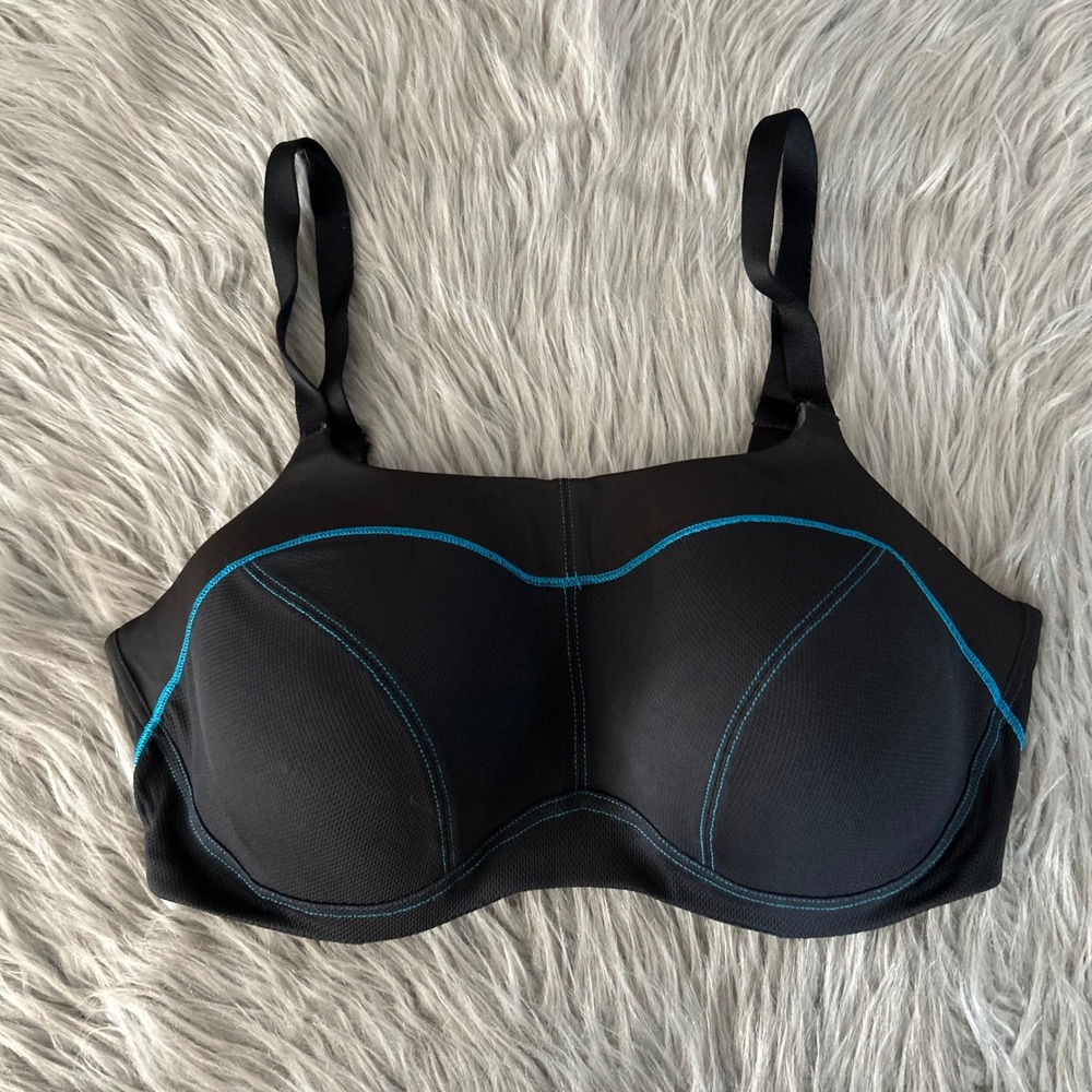 Half Moon Active By Modern Movement Lightly Lined Sports Bra Womens Size 36D